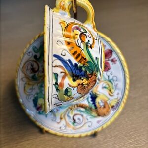 Colorful Ceramic Art Plate